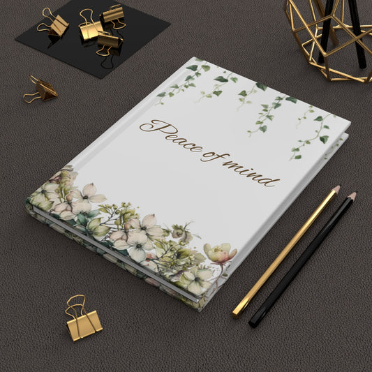"Peace of mind" Journal (White)